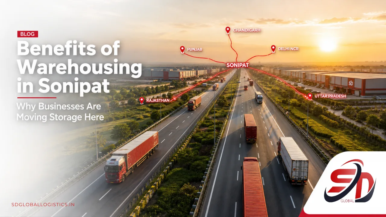 Benefits of Warehousing in Sonipat: Why Businesses Are Moving Storage Here