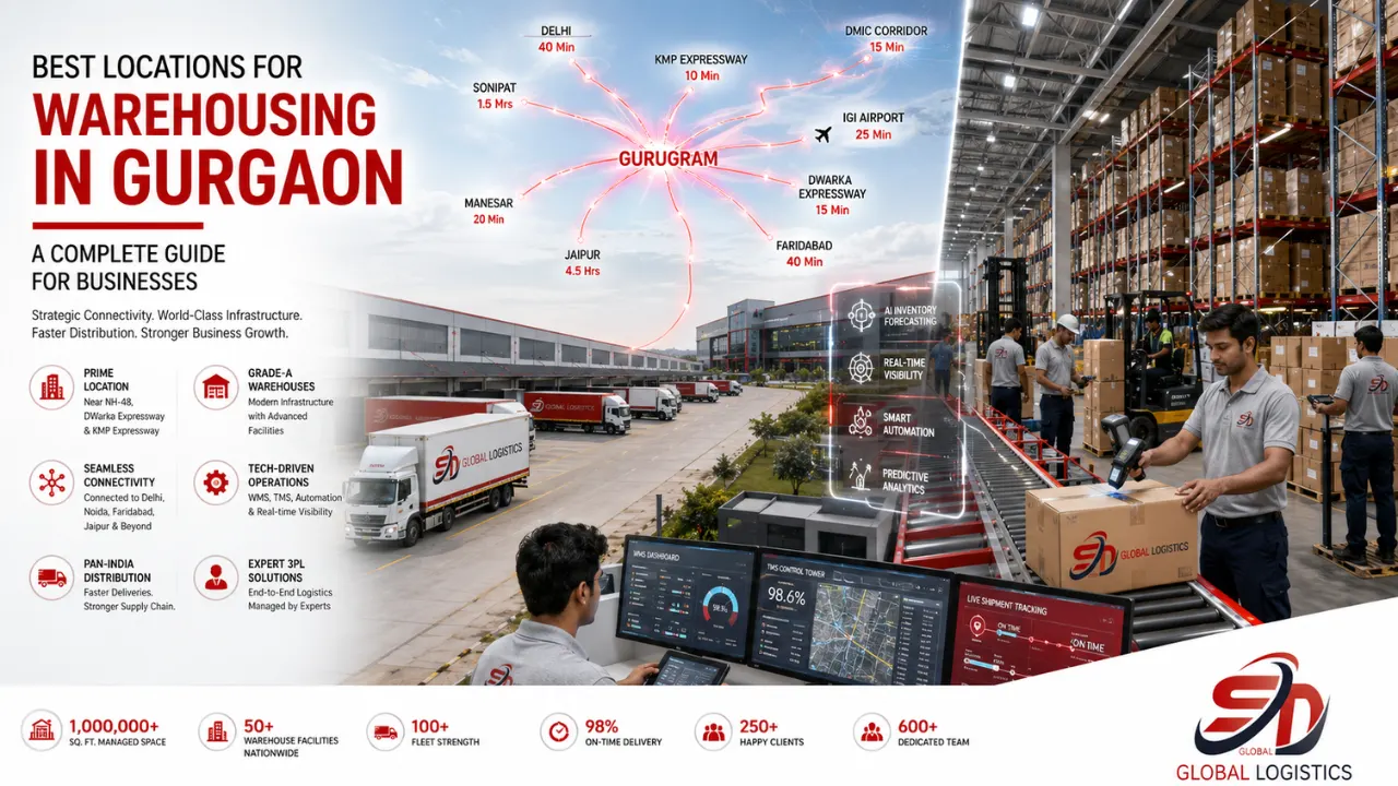 Best Locations for Warehousing in Gurgaon: A Complete Guide for Businesses