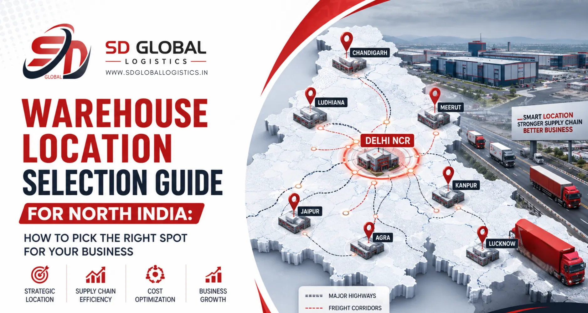 Warehouse Location Selection Guide for North India
