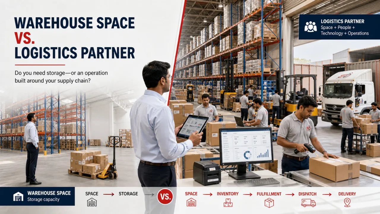 Warehouse Space vs. Logistics Partner: Which One Does Your Business Actually Need