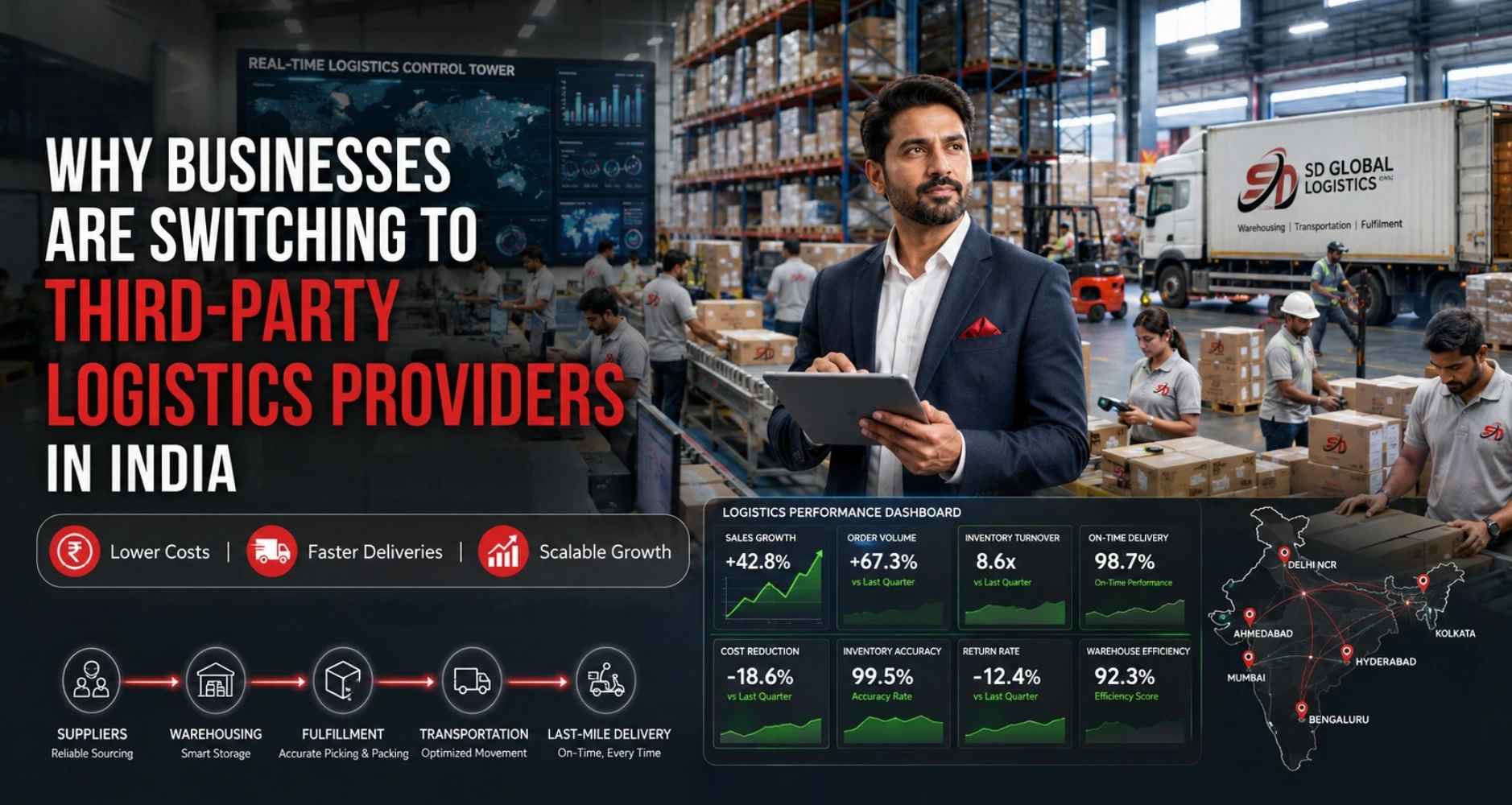 Why Businesses Are Switching to Third-Party Logistics Providers in India