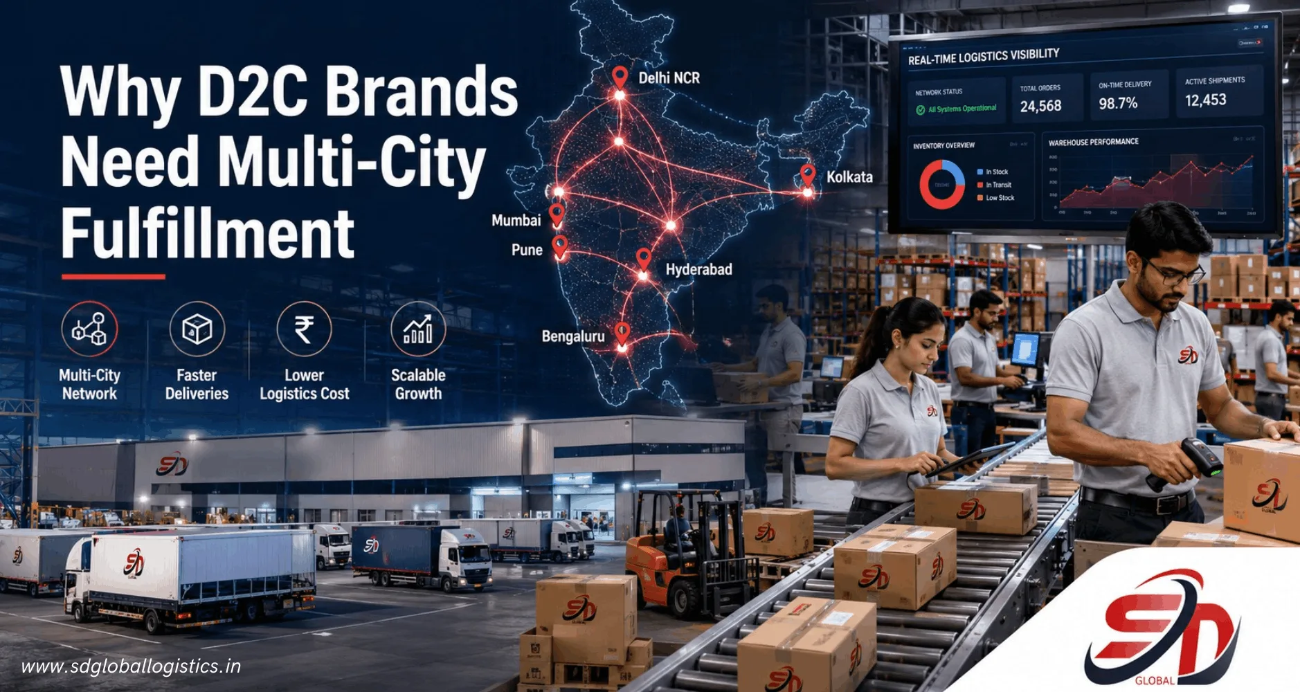 Why D2C Brands Need Multi-City Fulfillment