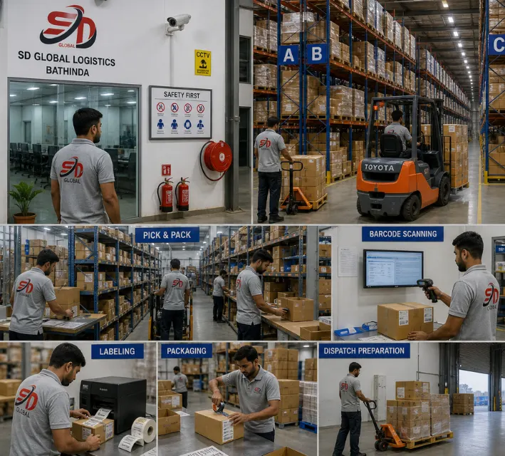 Our Step-by-Step Warehousing Process
